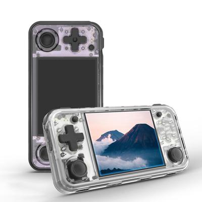 Funda para Consola de Juegos para ANBERNIC RG35XX H Ligera Transparente TPU Consola de Videojuegos Portátil