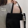 Fashion Forward Keychain Accessory Stylish Beads Keyring Pendant Key Fob Bag Decorative Charm with Fringe Detailing