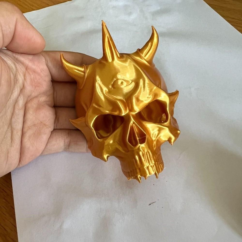 3D Printed Halloween Skull Wall Hook Dark Style Gothic Storage Hook Home Living Room