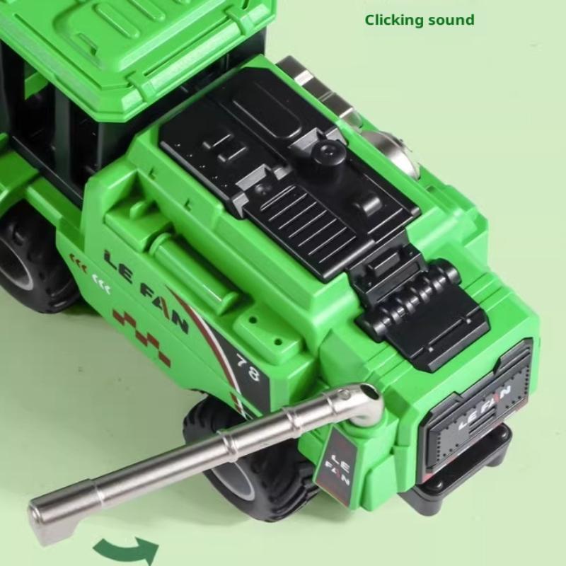 Simulations-Farm-Mähdrescher-Spielzeug Kinder Landwirt Trägheitsfahrzeug Spielzeug Klassisches Spielzeug Reibungsbetrieben Für Kinder Geschenke
