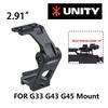 2.91" 2.26" Unity Mount FAST FTC OMNI Magnifier Riser 3X 5X Scope Sight Folding For Eotech EXPS3 XPS3 G33 G43 G45 558 20mm Rail