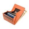 Milagro Shrink Leather Bifold Garcon Wallet (Women's Wallet, Garcon Wallet with Coin Purse, Designer Leather Gift, Spring Wallet, Present for Women,