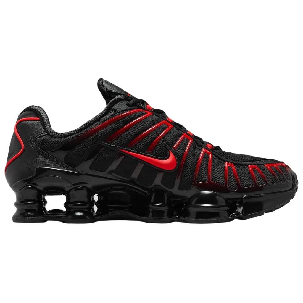 Nike Shox TL Black Light Crimson Unisex Sneakers AV3595-016