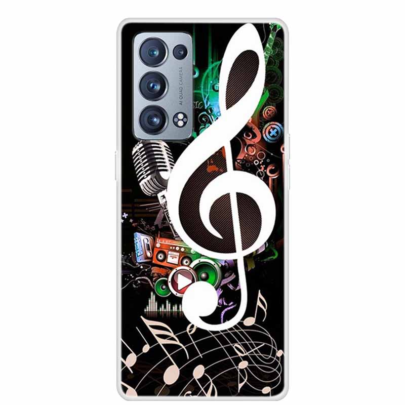 For OPPO Reno 6 Pro Plus 5G Case Reno6 Clear Marble Soft TPU Silicone Back Cover For OPPO Reno6 5G Phone Case Funda Bumper 6pro+