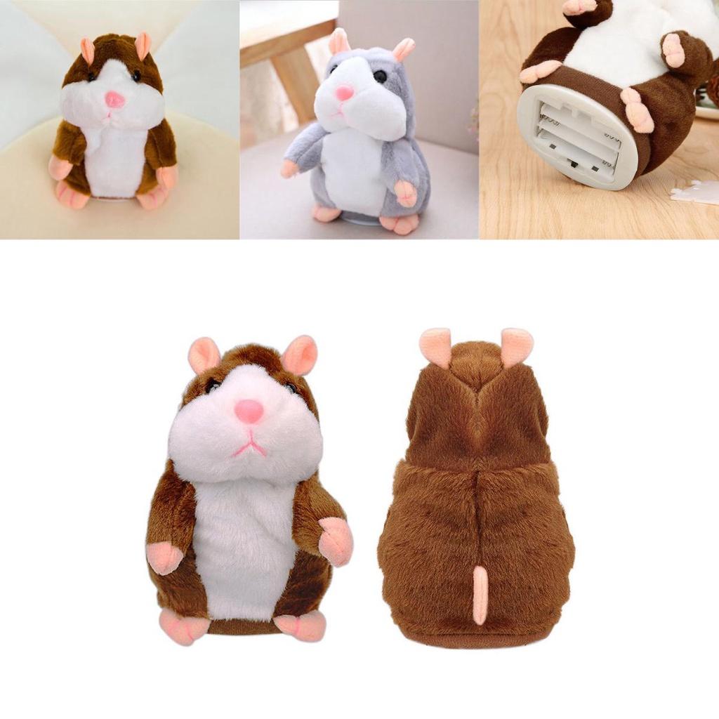 Cute Talking Hamster Pet Plush Toy Kids Sound Record Toy | 15/18cm