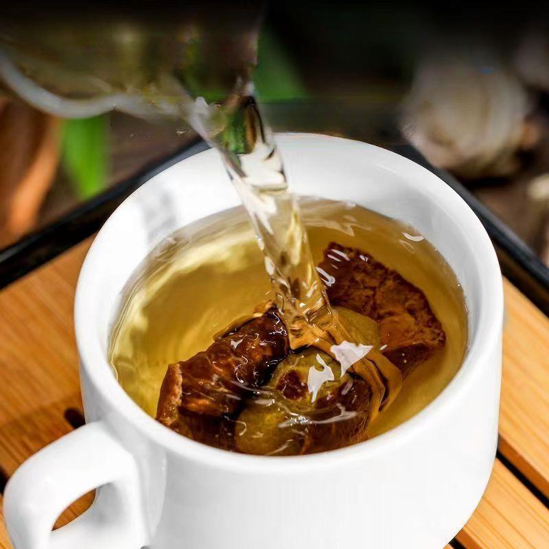 Authentischer Xinhui Sanbaoza, Guangdong Xinhui Spezialität Mandarinenschalentee