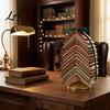 Anspruchsvolle Samtschleife Buchdekoration Gestapelter Weihnachtsbaum Tischdekoration Harz Seitenornament für Zuhause Bücherregal Feiertage Schreibtisch Rustikale Feiertage