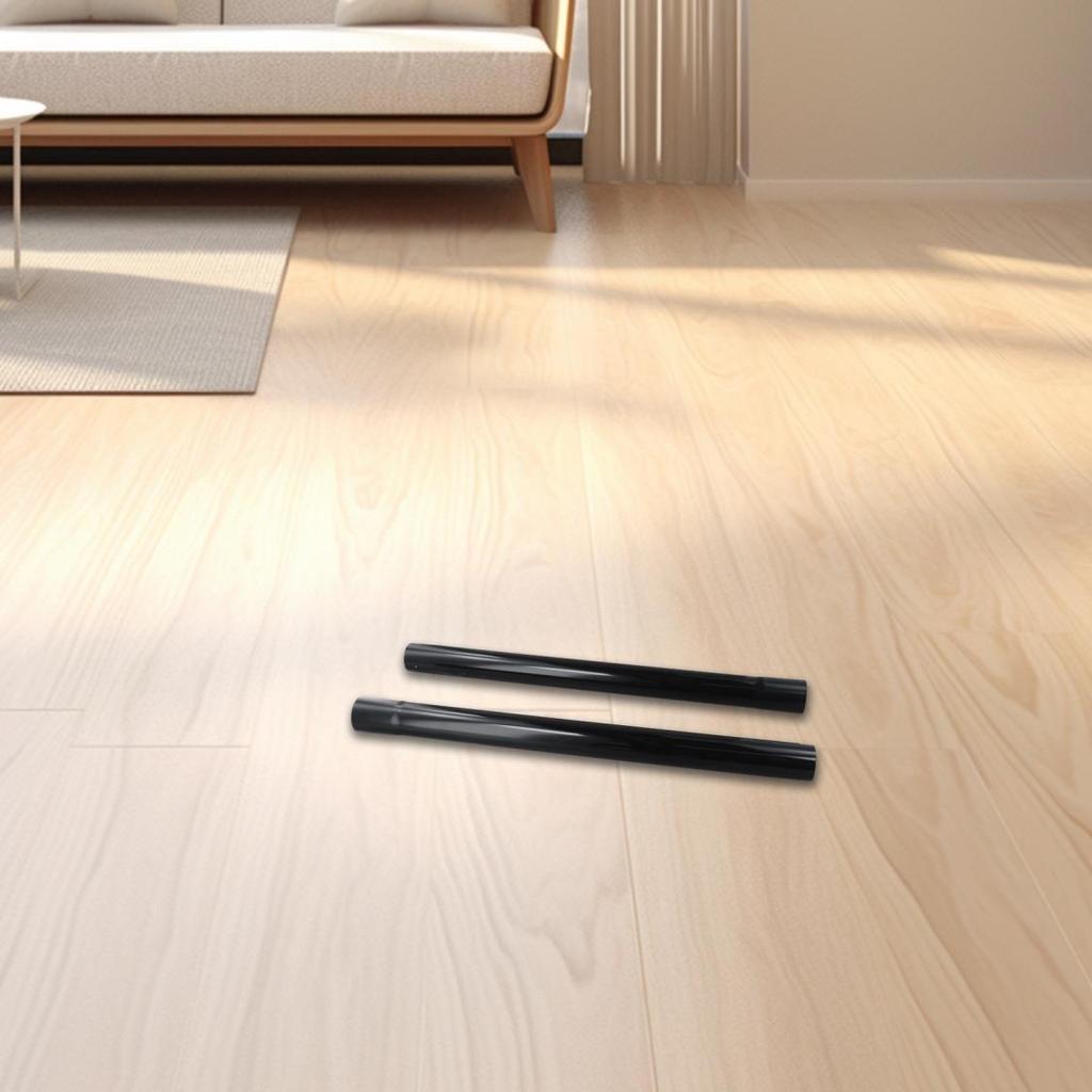 Vacuum Cleaner 35mm Diameter Extension Tube Suction Tube Plastic Black