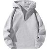 2026 American Casual Zip-Up Hoodie - Loose Sports Sweatshirt for Autumn/Winter European & American Streetwear