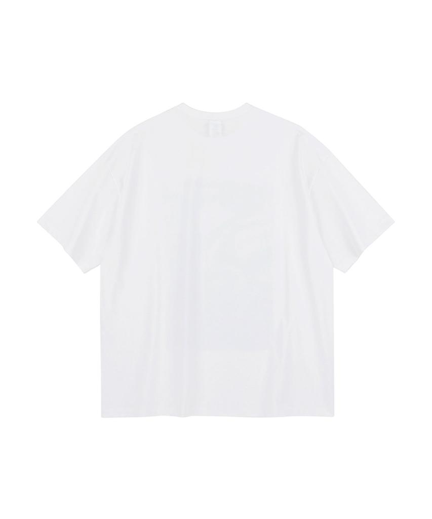 ALTER STUDIO Moment Wave Print T-Shirt_White