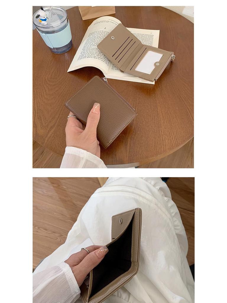 Γυναικείο Πορτοφόλι Υψηλής Ποιότητας με Φερμουάρ και Διπλωτό Σχέδιο – Στυλ Μικρής Τσάντας Χειρός