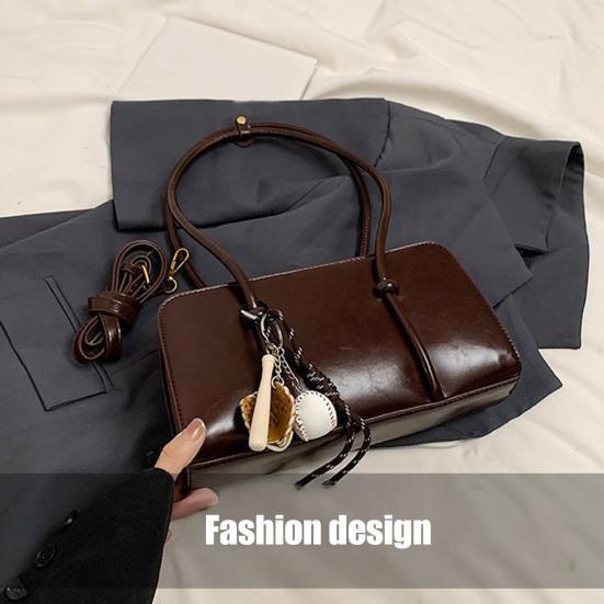 Damen Handtasche aus Kunstleder für den Weg zur Arbeit Schultertasche Kleine Geldbörse Niedliche Hobo-Tasche Tragetasche Unterarmtasche für den täglichen Gebrauch Reisen Einkaufen