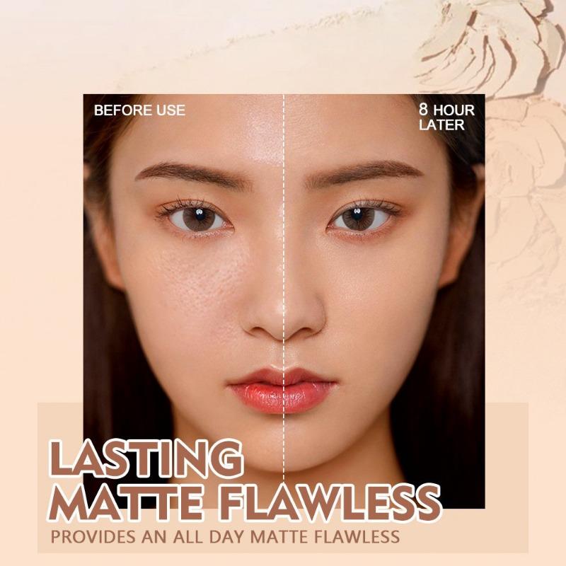 Gagk Matte Wet Dry Use Pressed Powder Long Lasting Waterproof Sweatproof