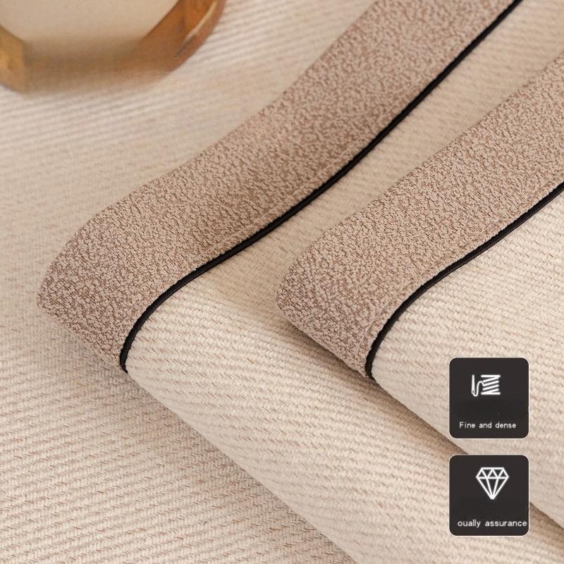 New Sofa Cushion for All Seasons Simple Modern Non Slip Versatile Solid Color Sofa Seat Cushion Chenille Sofa Cover Cloth Towel