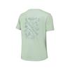 Skechers Outdoor Series Moisture-Wicking Quick-Dry Breathable Casual Short Sleeve T-Shirt Women Tops Seafoam-Green P225W094-03P1