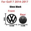 For Volkswagen Golf 7 MK7 Golf 7.5 MK7.5 140mm 135mm 113mm VW Logo ABS Emblem Car Hood Front Grill Rear Trunk Badge VW Accessory