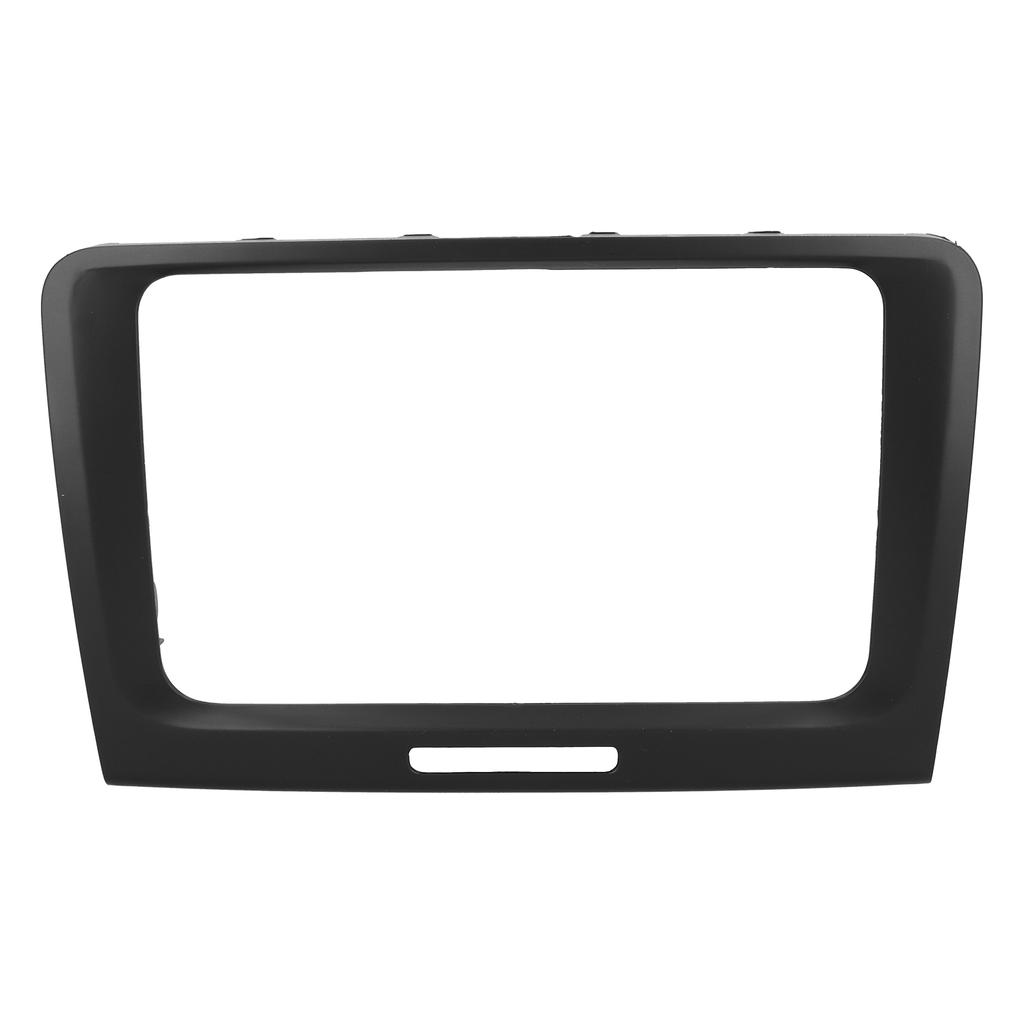 2‑DIN Navigation Frame ABS Center Control Dashboard DVD Plate for Superb 2009‑2014