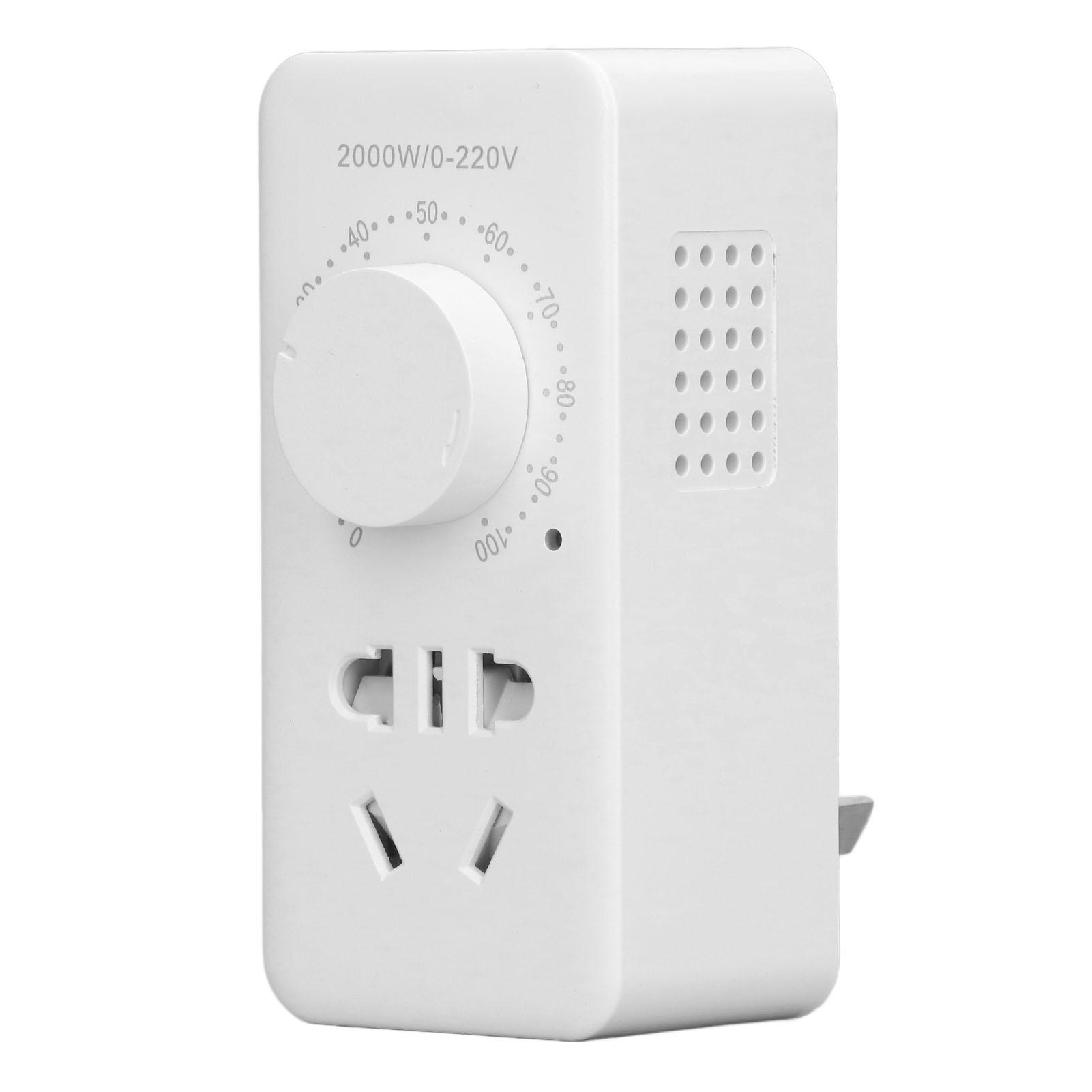 

Motor Speed Controller 2000W Stepless Control Switch Regulator AC for Pump Grinder