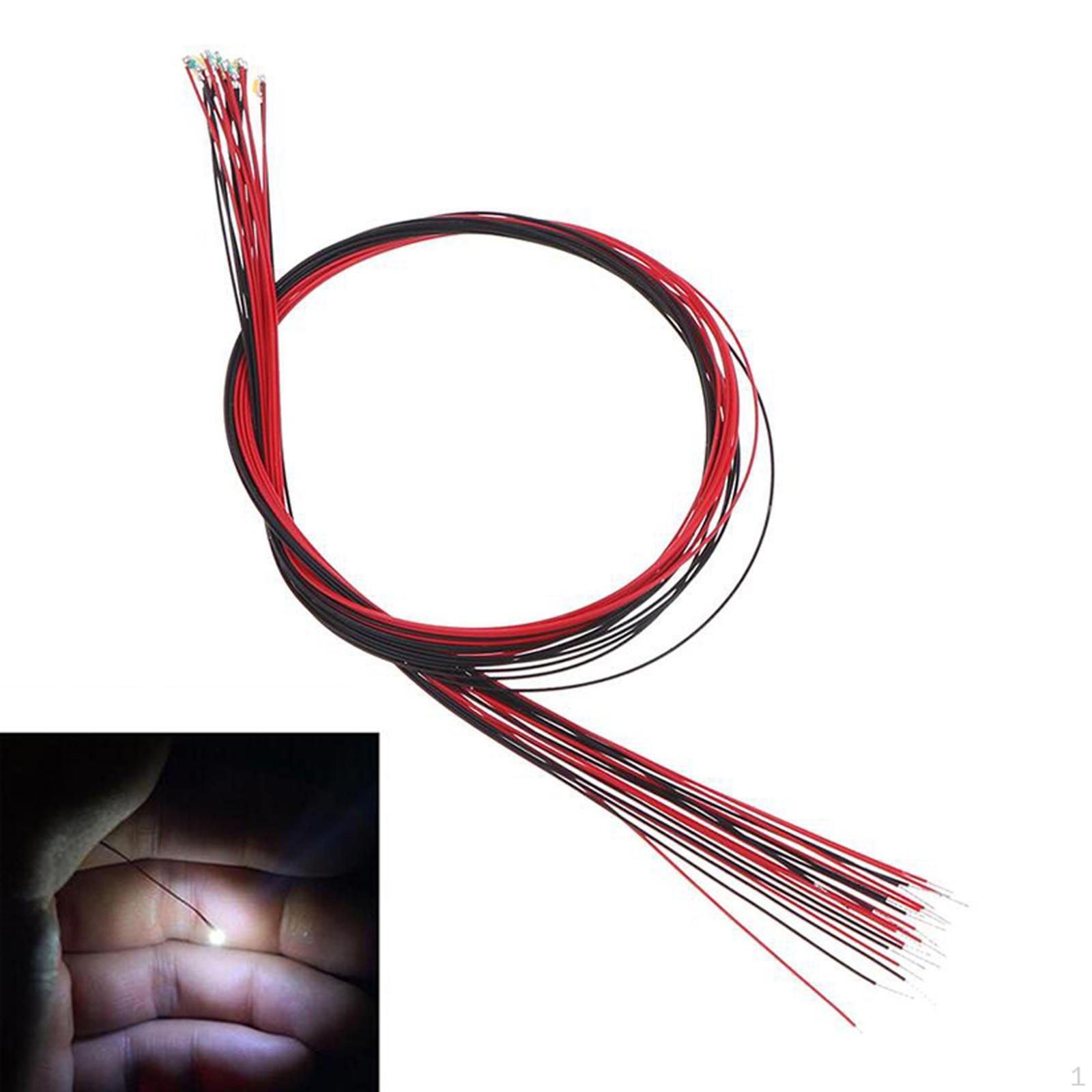 

20 штук газонная лампа, светодиодная лампа модель сцены игрушка, свет песок стол сцена трава для железной дороги