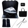 TOKYO TAKIBI TIME Fire Pit Complete Set Fire Fire Fire Fire and Includes a Storage Compact and Perfect for or Family Manufacturer Part Open-Fire