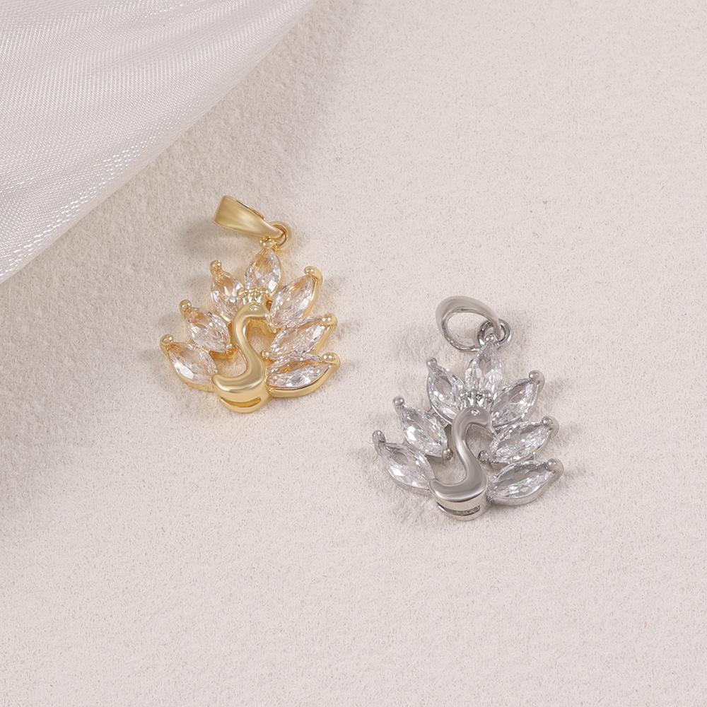 Peacock Feather Pendant - Trendy Internet Celebrity Design