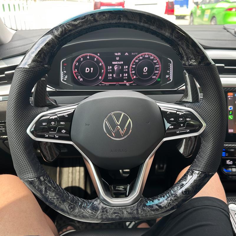 Braid Car Steering Wheel Cover for