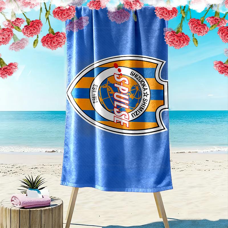 Shimizu S-Pulse Print Beach Towel, Large Soft Quick Dry Towel for Beach Camping Swimming