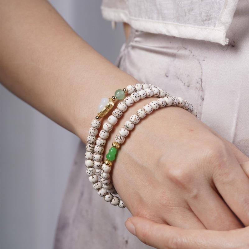 Xingyue Bodhi Child DIY Bracelet 5x6 Wenwan Finger Soft Hand Twist Play Bead Bracelet