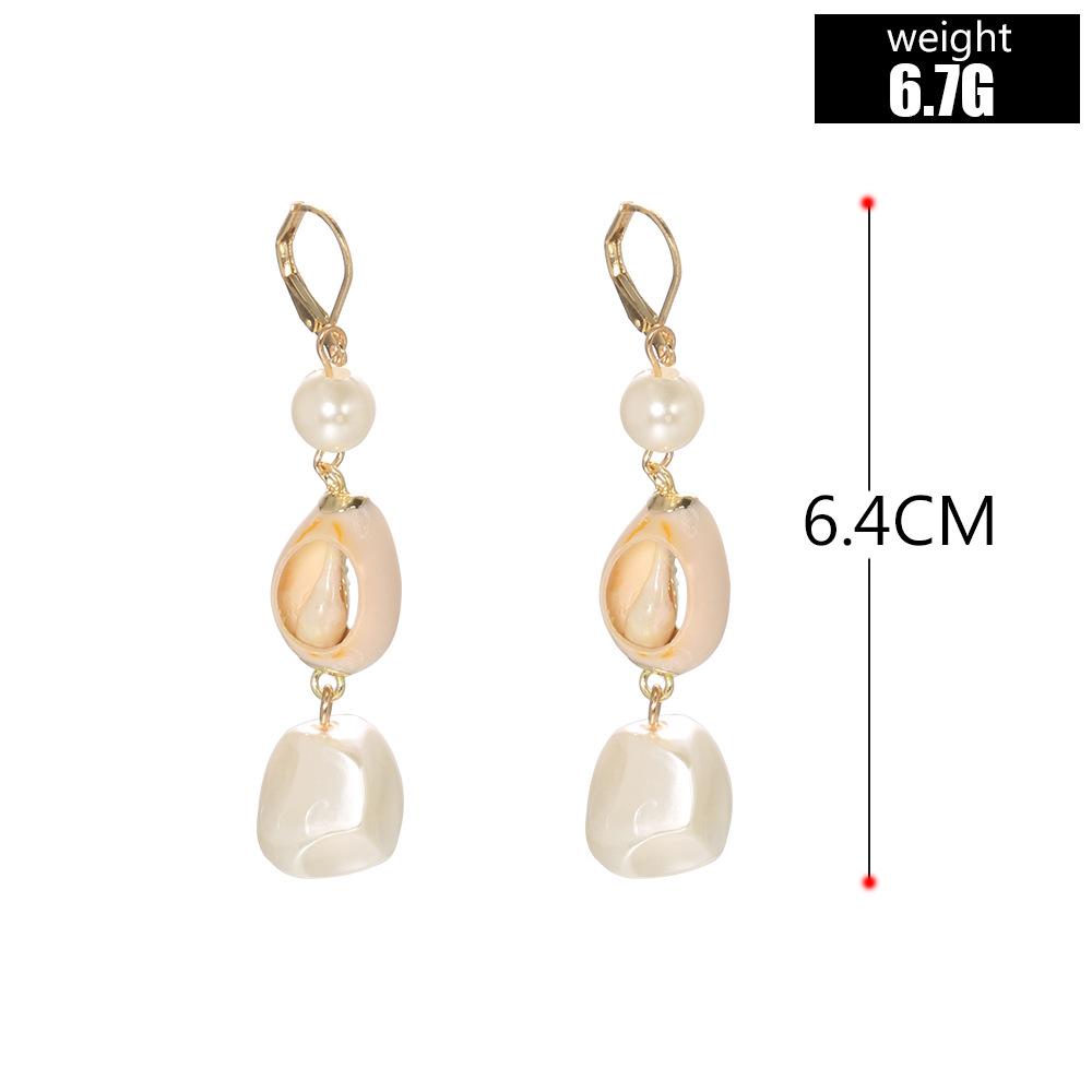 Vintage Jewelry Shell Earrings, Summer Simple Temperament Shell Earrings Earrings Women