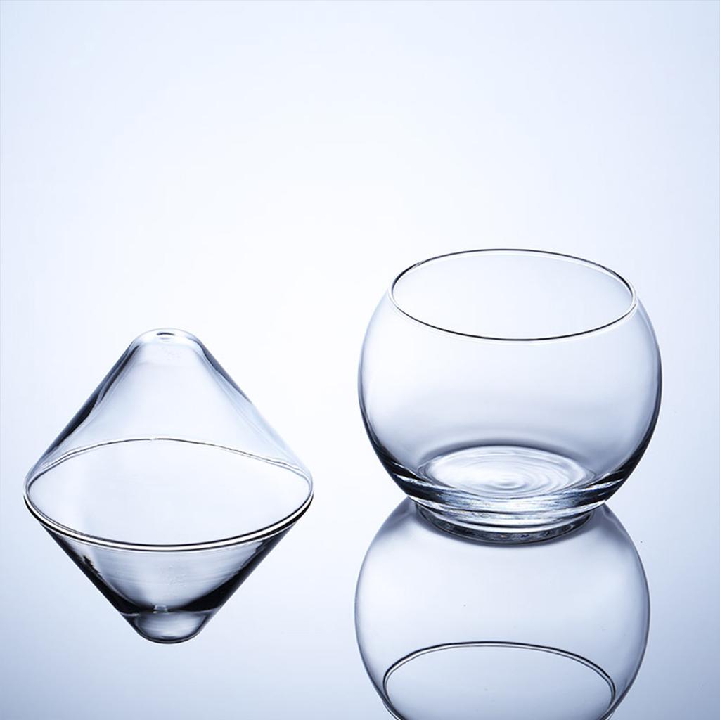 Martini Glass with Round Base Crystal Clear Sturdy Wine Cocktail Chiller Cup For Party Bar 150ml