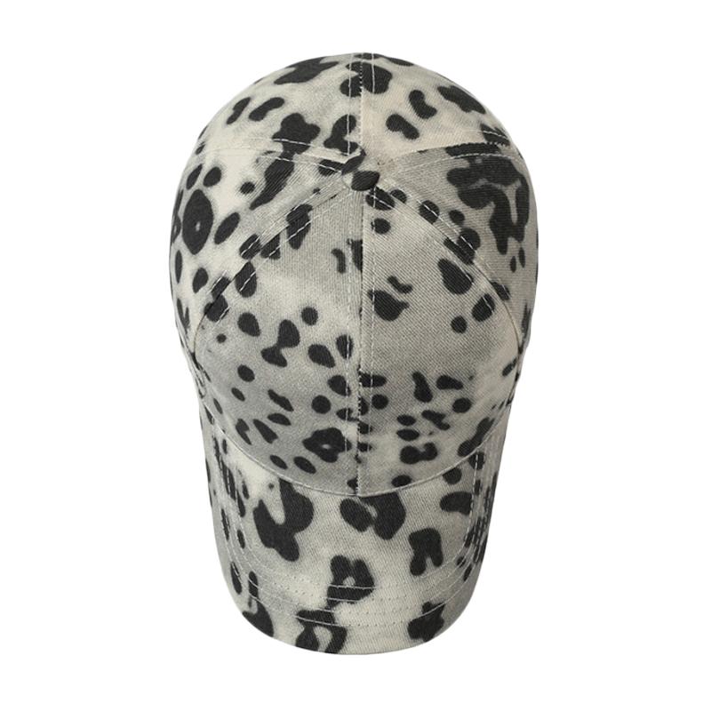 Leopard Print Baseball Cap Unisex Sun Protection Outdoor Cap Spring Autumn Cap