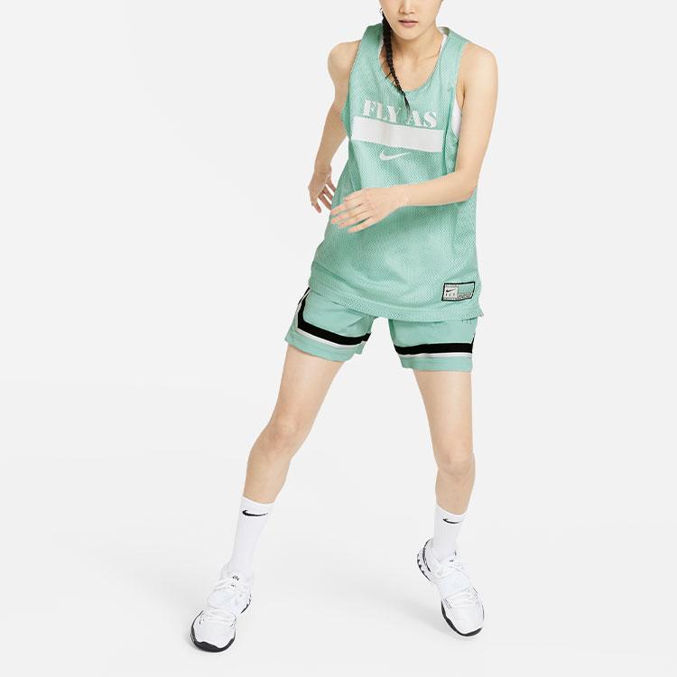 Nike Fly Crossover Ležérní Sportovní Basketbalové Tréninkové Šortky Dámské šortky Zelené CK6600-382