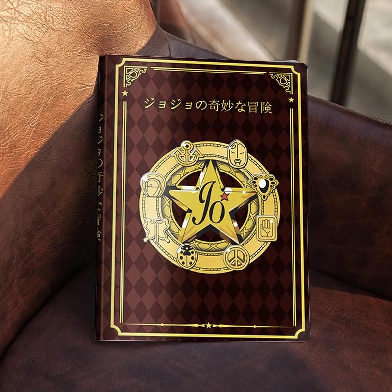 Caderno de Anime JoJo's Bizarre Adventure Kujo Jotaro Cadernos Diário Papelaria Estudante Cosplay Diário BRINQUEDOS Presente