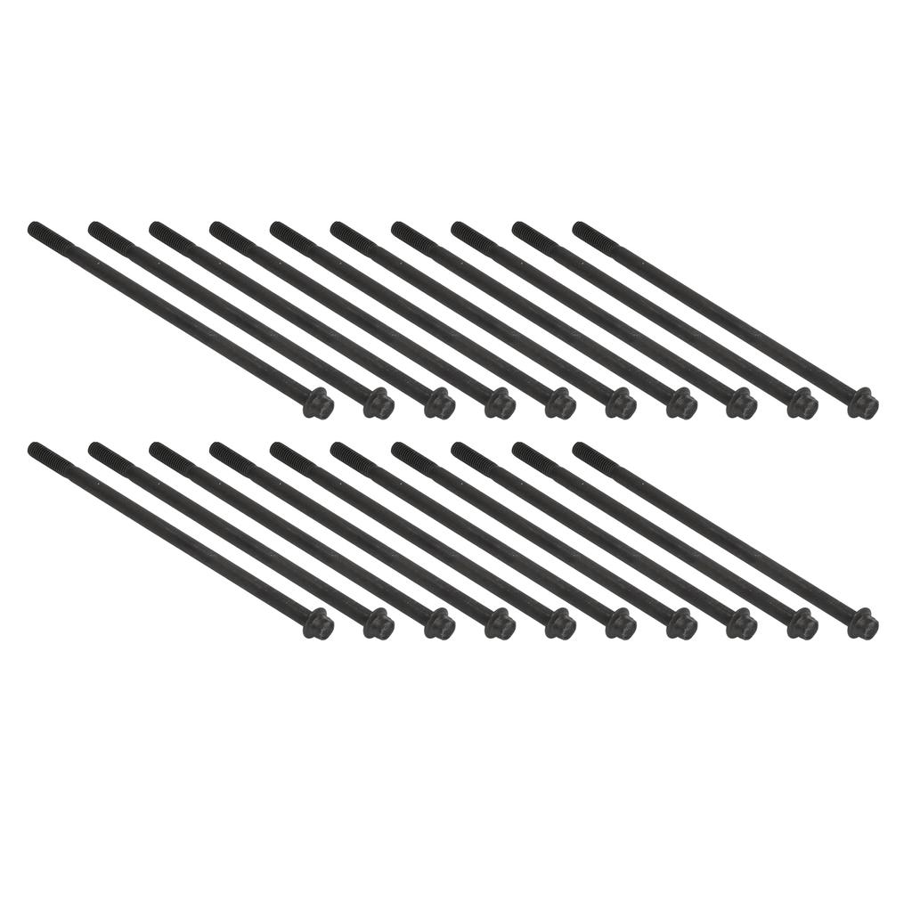 20 Stück Flanschschraube Sechskantkopf Lang Kohlenstoffstahl M8x180 Befestigungselement für Maschinenausrüstung