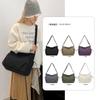 Spring and summer new waterproof nylon cloth messenger bag large capacity lightweight women's shoulder bag light puff series tote bag