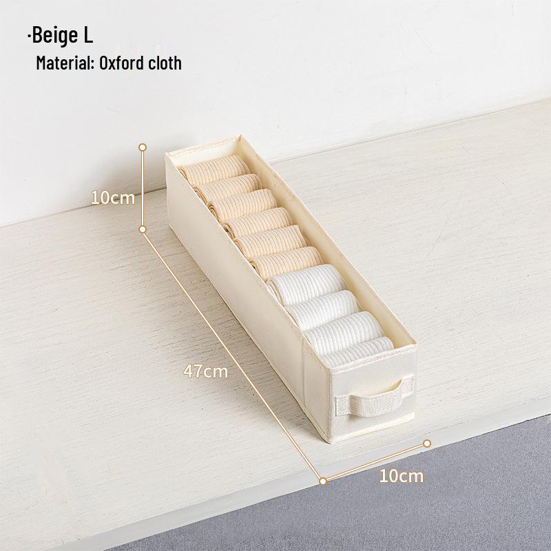 Jeans Storage Organizer: Divided Clothing Box for Wardrobe 