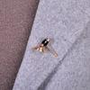 Fashion Black Enamel Brooches Judge Hammer Mini Jewelry For Men Kids Women Party Suit Clothing Scarf Backpack Lapel Pins