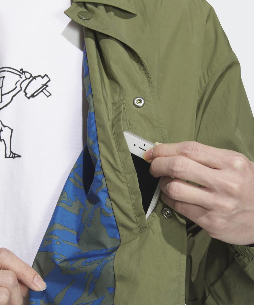 Adidas City Skate Jacket - Khaki / Jc6842