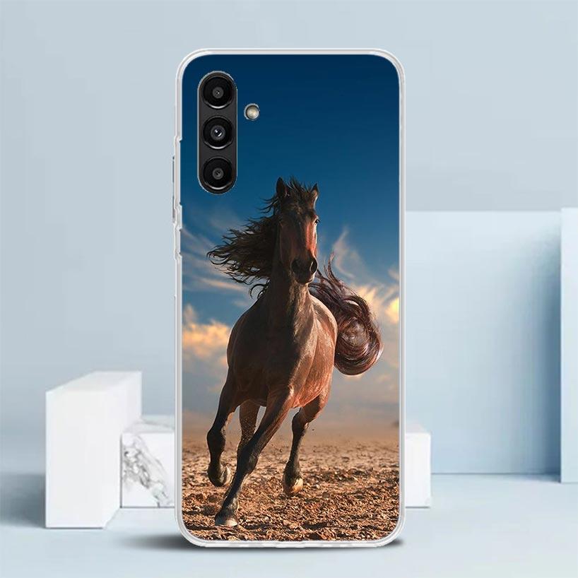 Horse Great Beauty Galloping Phone Case For Samsung Galaxy A17 A37 A57 A16 A15 A14 A13 A56 A55 A54 A53 A36 A35 A34 A33 A26 A25 A