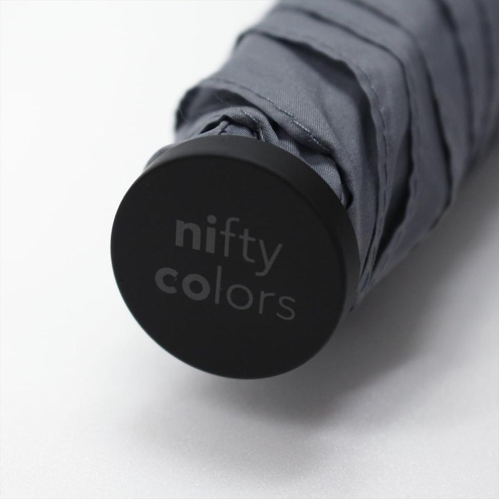 Nifty Colors Folding Umbrella Carbon Lightweight Mini 60 5186NV Bi-color
