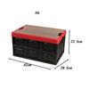 30L 56L Trunk Organizer Case Outdoor Foldable Storage Bin with Lid Portable Handle Storage Cargo waterproof Sturdy storage box