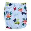 Washable Printed Fabric Diapers for Children: Single Pack with Absorbent Liners and Training Pants