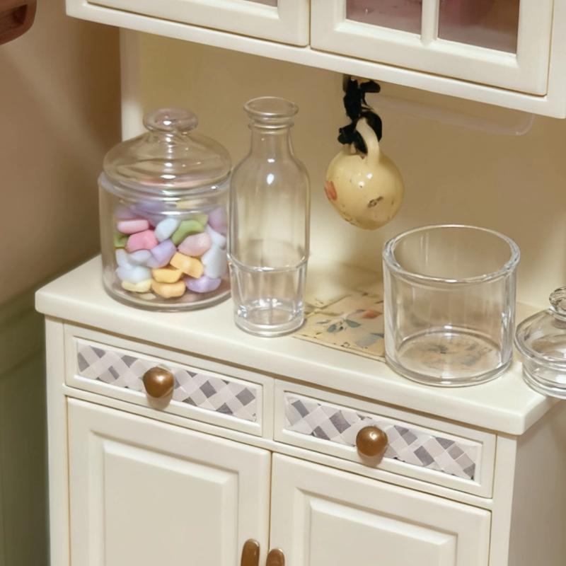 1 Set Cute Miniature Dollhouse Mini Flour Bag Kit Model Play Kitchen Food For Doll Accessories Toy Home Decoration