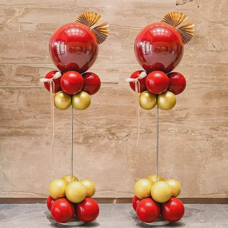 Red Bobo Balloons for Company Opening & Housewarming Decoration