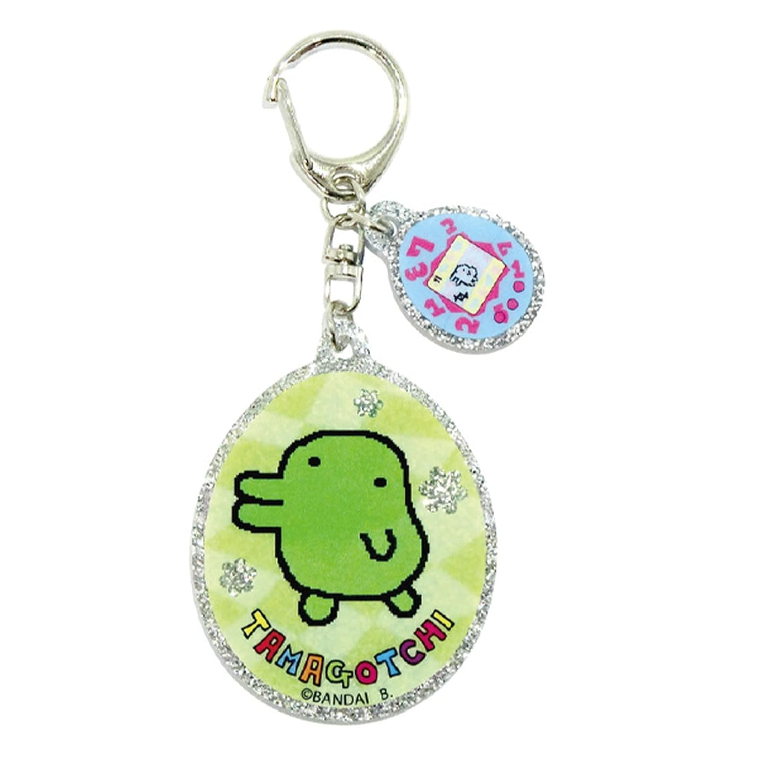 BANDAI Tamagotchi Acrylic Keychain Kuchipatchi TG-AK-KP H6W4.6D0.3cm 2024-06