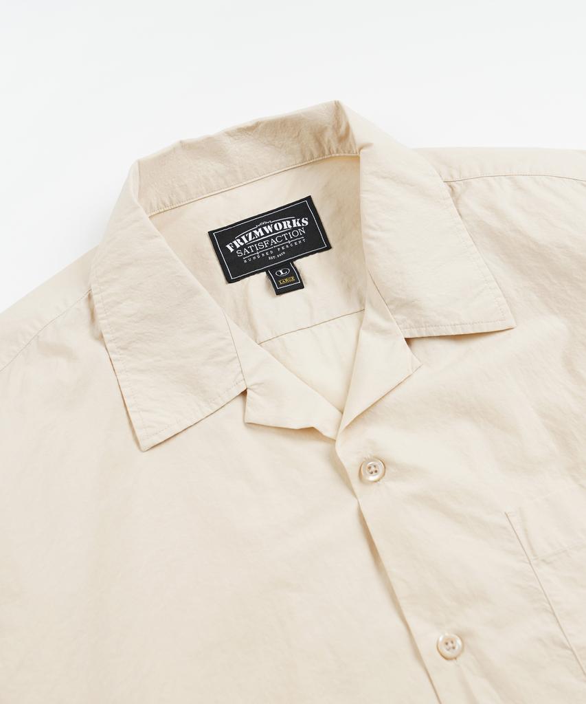 FRIZMWORKS Coral Needlework Half Shirt _ Ivory
