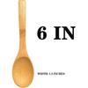 MYUBWTF 6 inches Honey Bamboo Spoon, 15 * 3.6CM Honey Dipper for Honey Jar Dispense Drizzle Honey Wedding Party (6 * 1.4 IN)