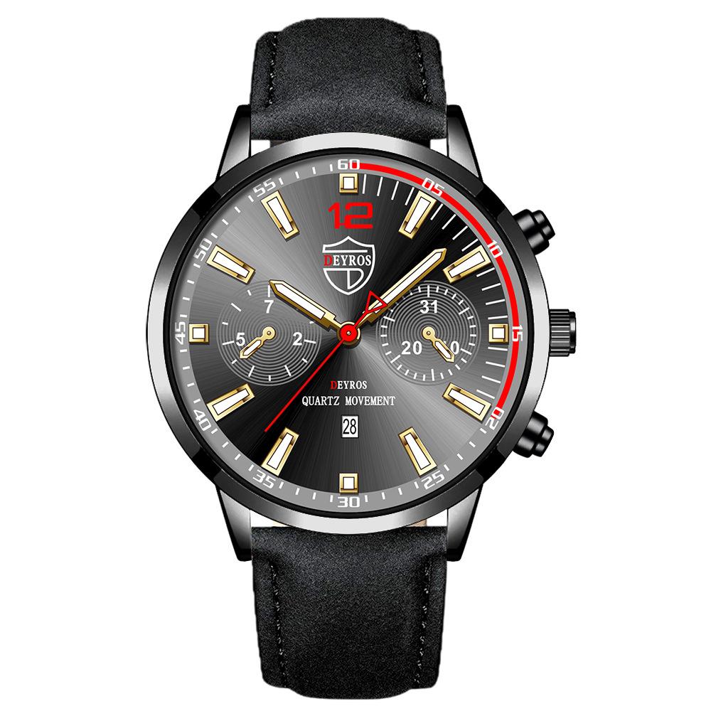 Belt Watch Fully Automatic Non-Mechanical Quartz Watch Calendar Luminous