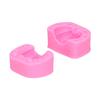 Silikonform Cartoon Kürbisform Lebensmittelqualität Form DIY Backwerkzeuge für Pudding Eis Kuchen Handgemachte Seife(Rosa )
