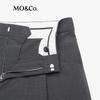 MO&Co. C+ Series Acetate Wool Blend Wide-Leg Trousers
